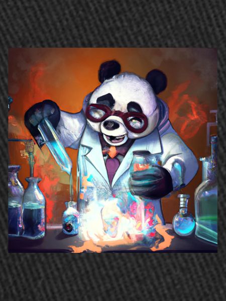 Mad Science Panda