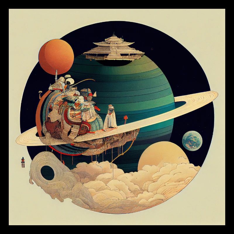 Kolonisation des Saturn