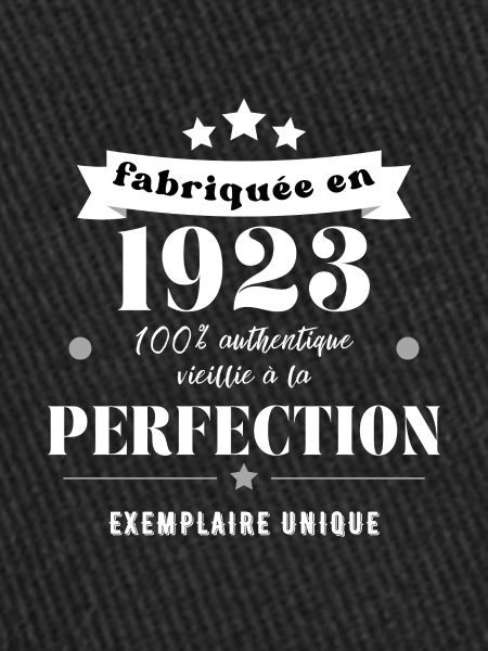 fabriquée en 1923