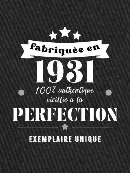fabriquée en 1931
