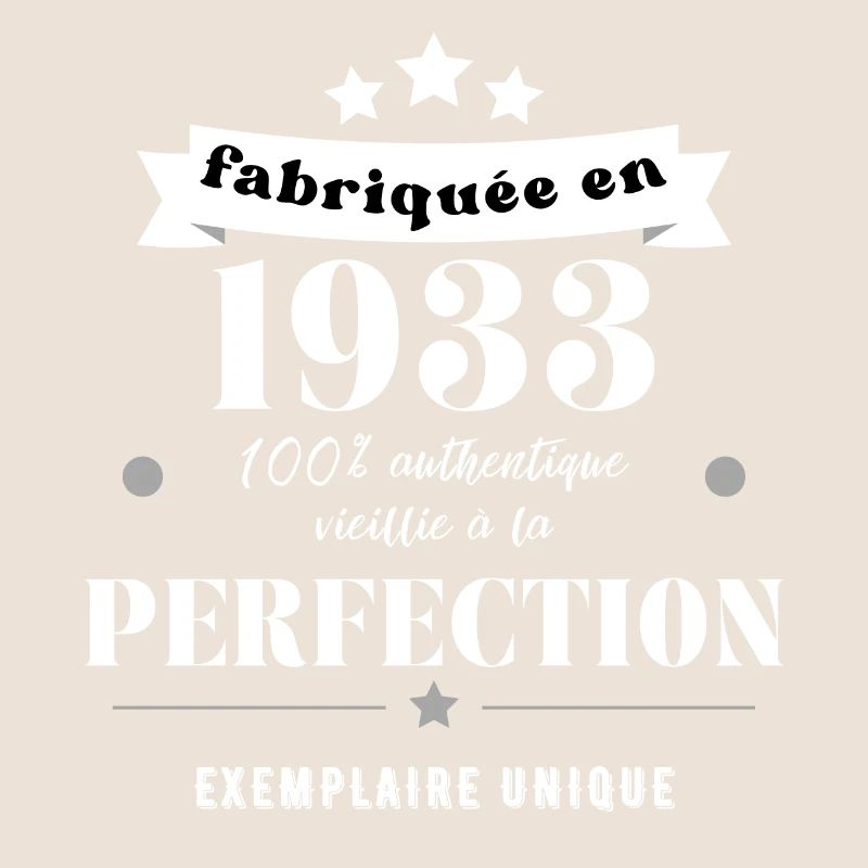 fabriquée en 1933