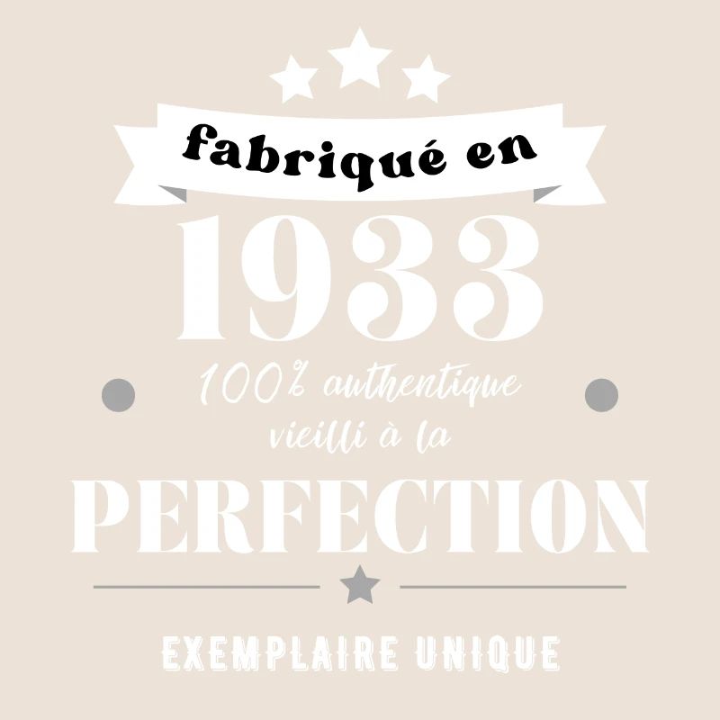 fabriqué en 1933