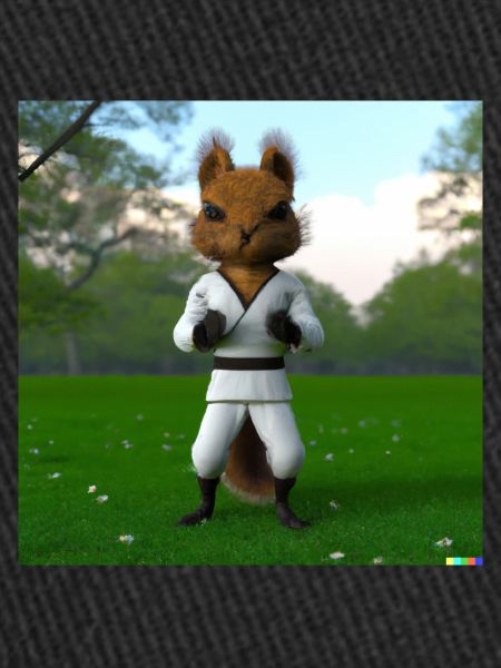 Karate Hörnchen