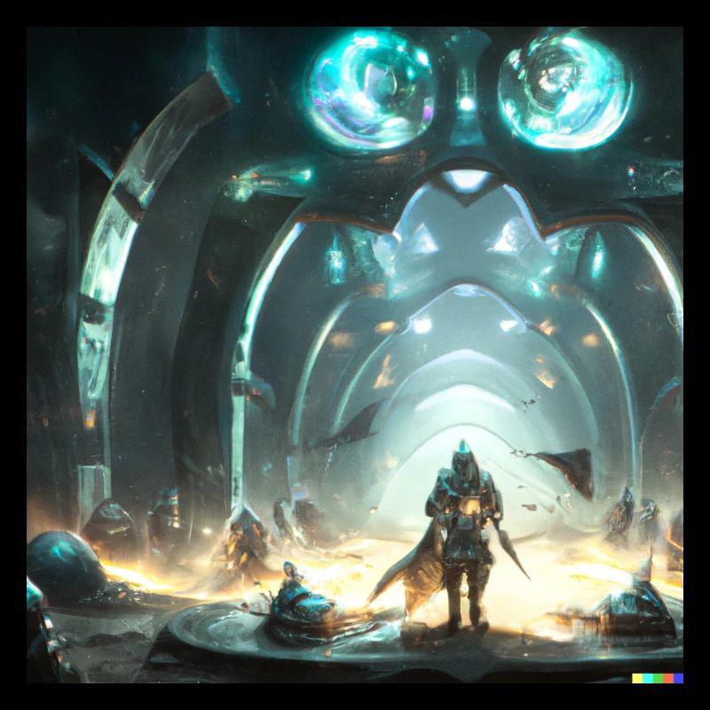 Science-fiction : combat : art numérique