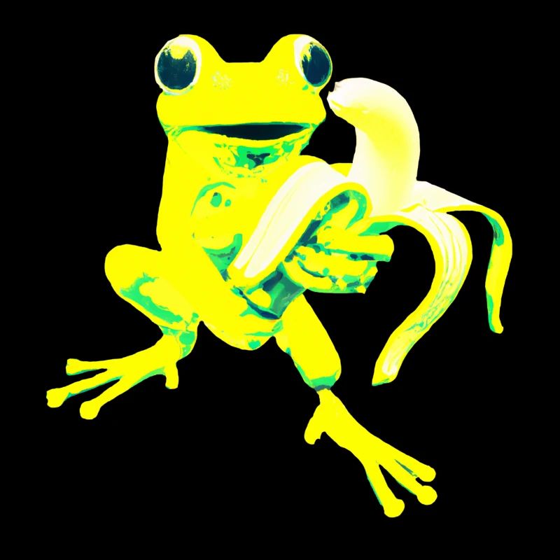 Grenouille jaune