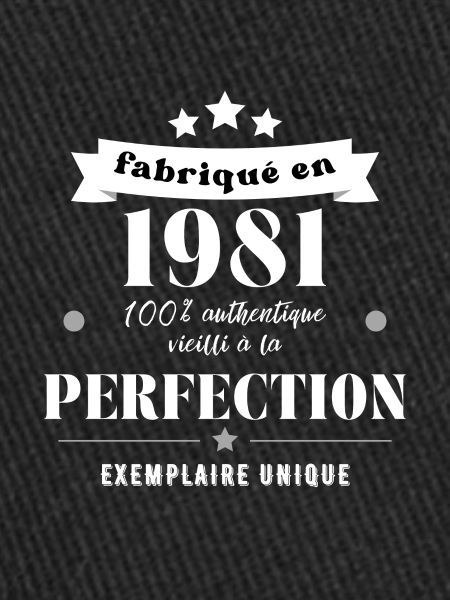 fabriqué en 1981