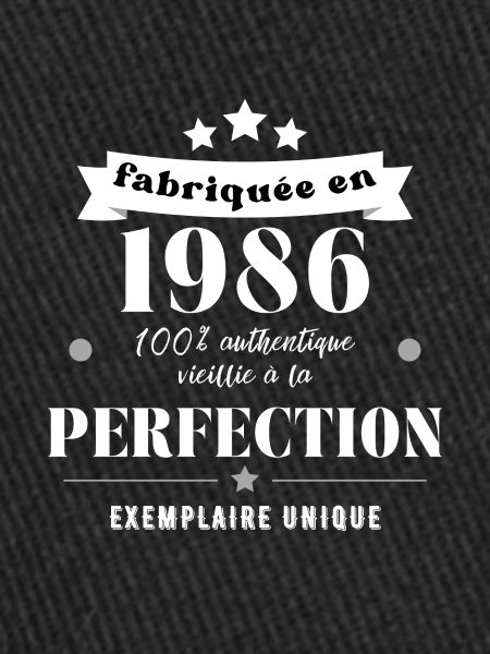 fabriquée en 1986