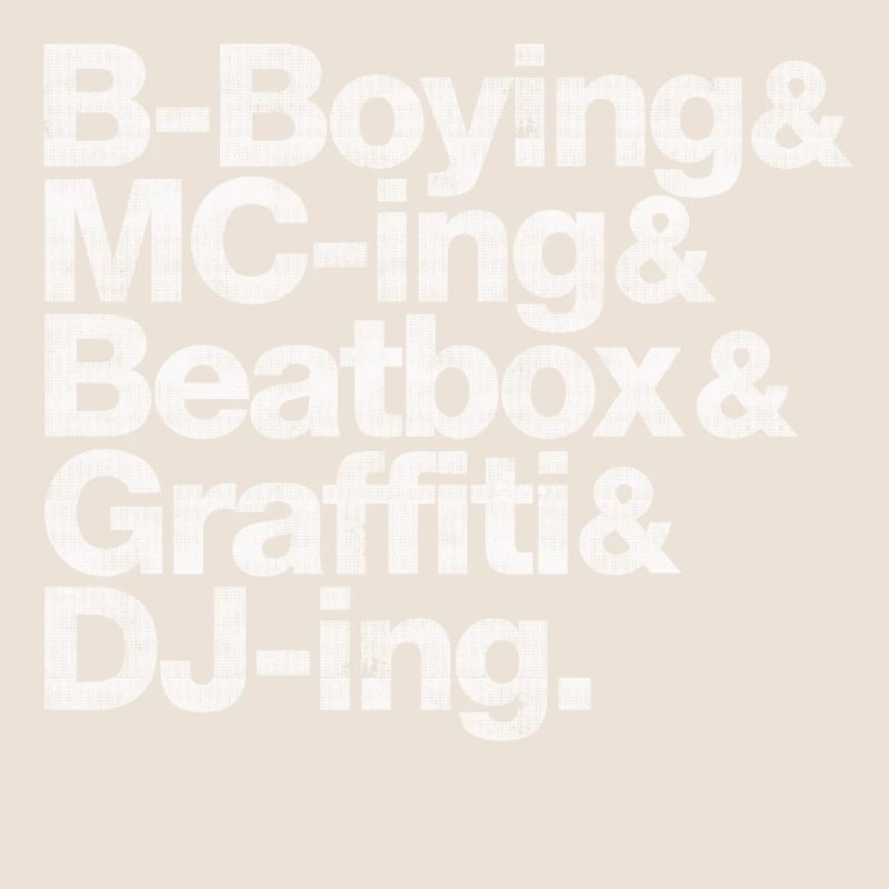 Hip Hop Five Elements grunge