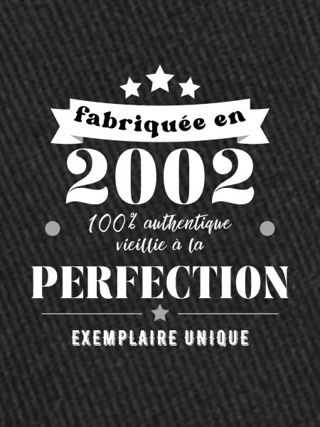 fabriquée en 2002