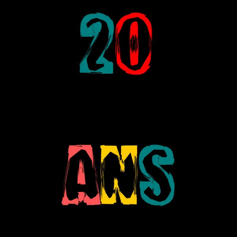 20 ANS. 20e ANNIVERSAIRE. ANNIVERSAIRE 20 ANS. 20