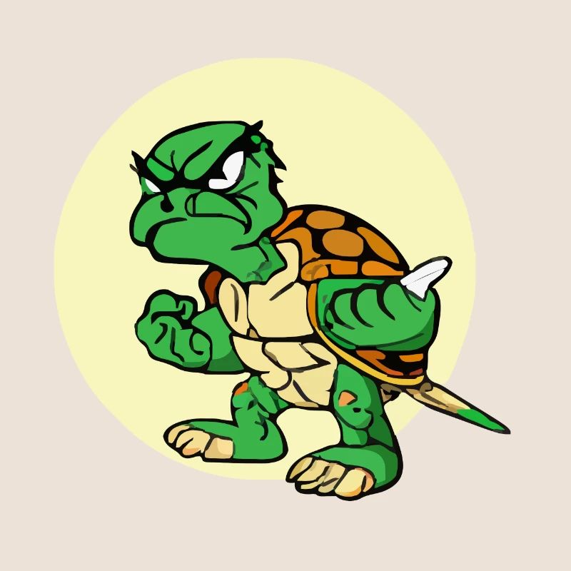 Lili the grumpy turtle