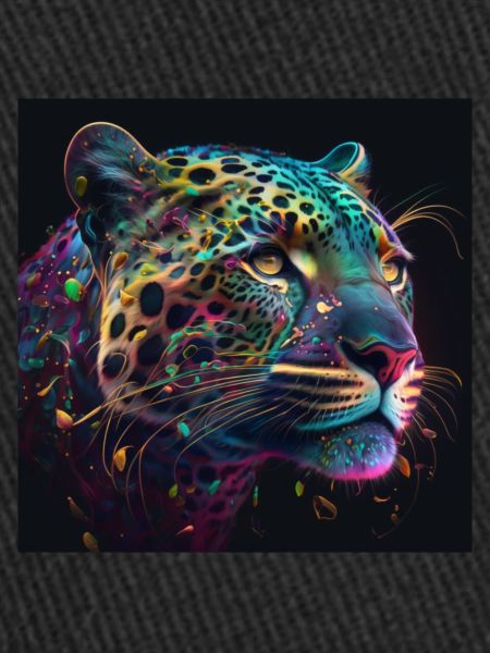 Coloured Jaguar, unique design