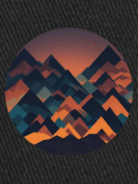 Abstract geometric landscape