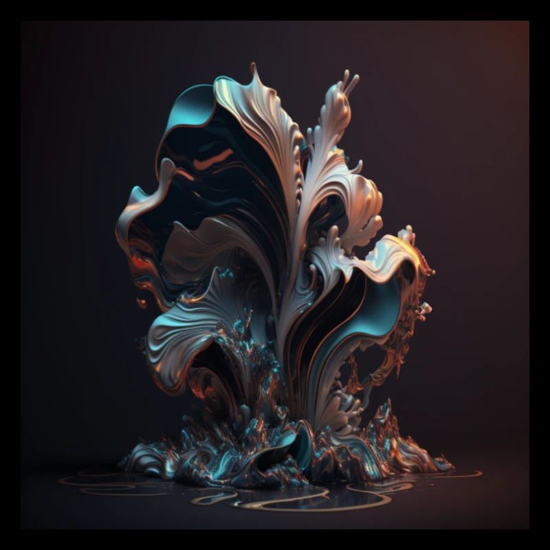 Abstrakte Digitale Kunst n°15