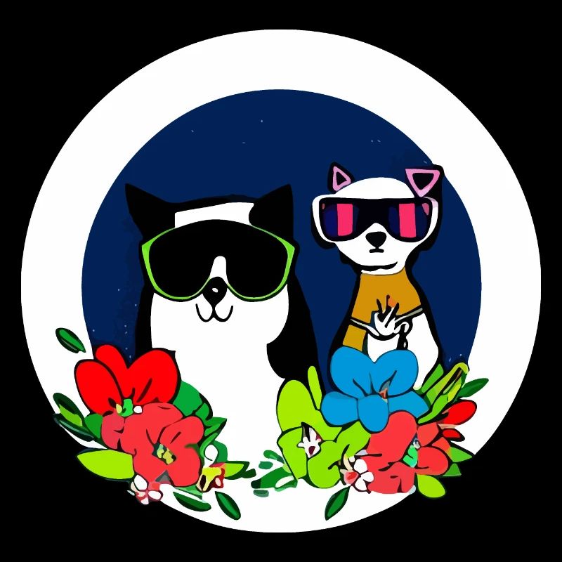 Katzen beste Freunde