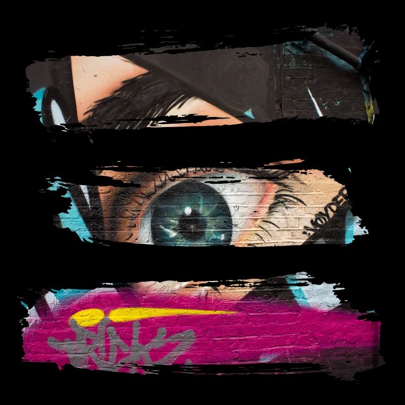 Graffiti style Splash hip hop colors painter color