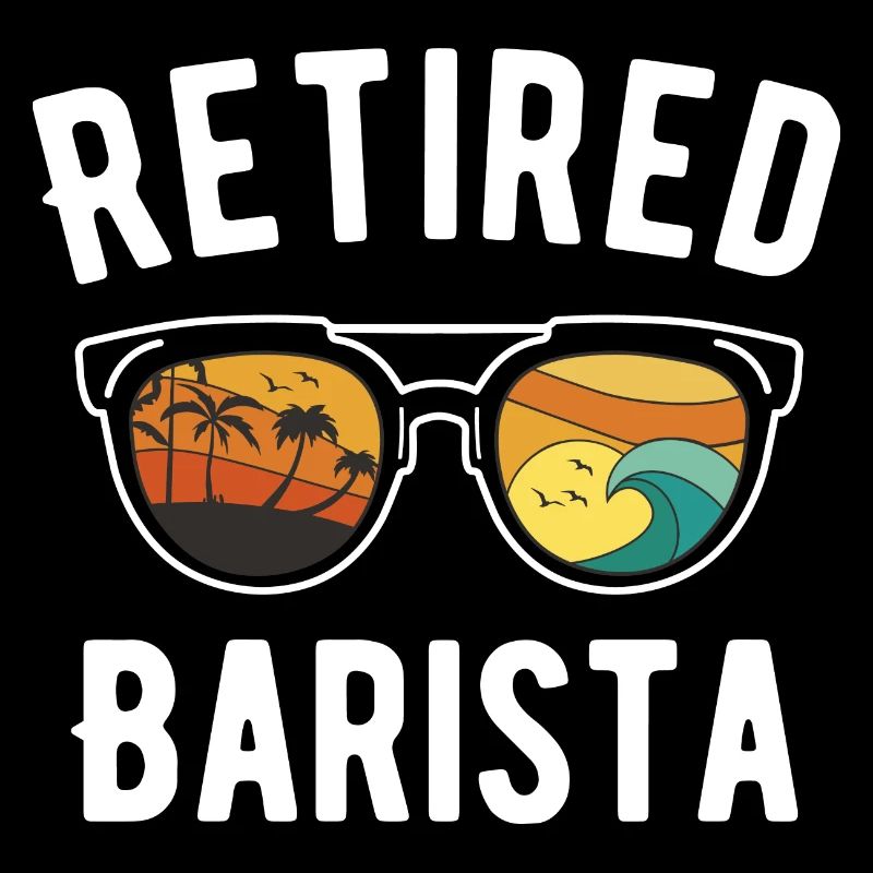 Beachy Retirement Vibes pour les amateurs de café