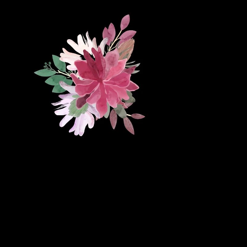 Lettre d floral