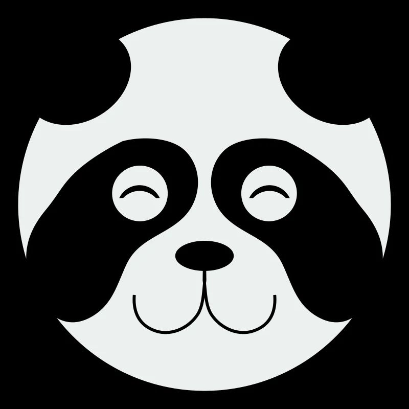panda face 002