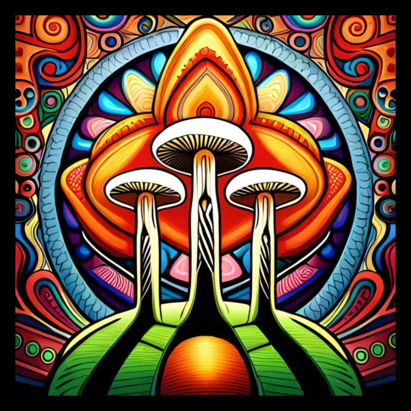 Mushroom comic