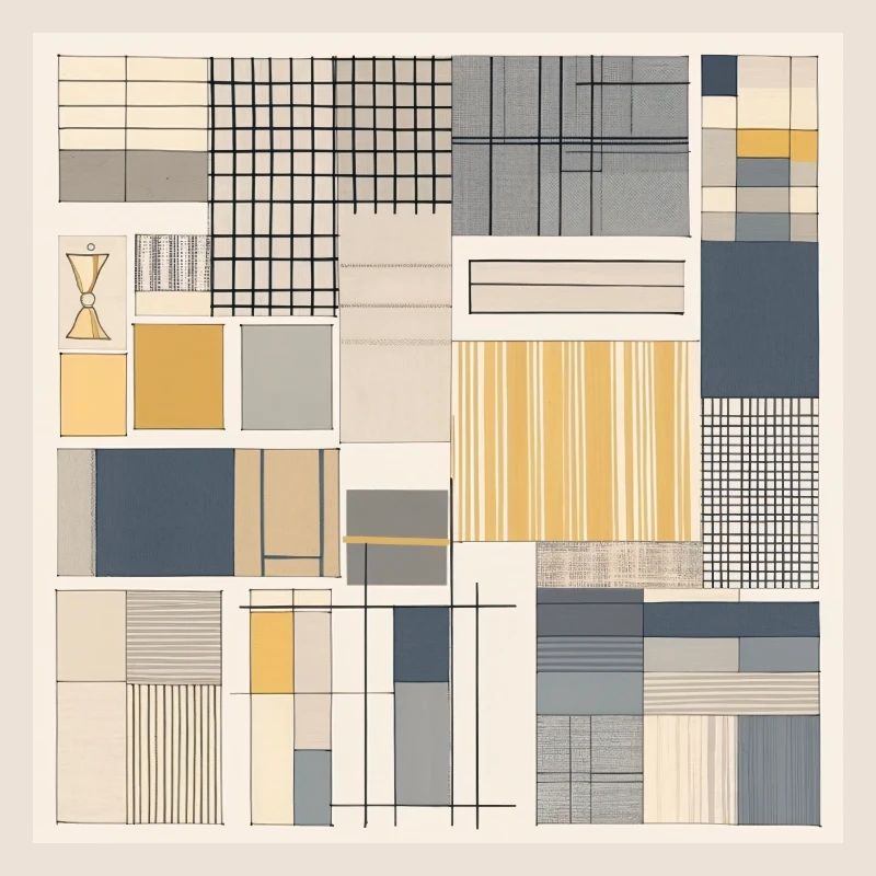 Minimalist Pattern Design Inspired by Tranquility