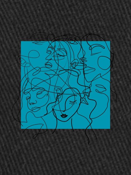Face line blue