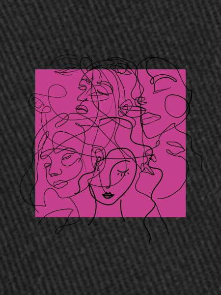 Face line pink