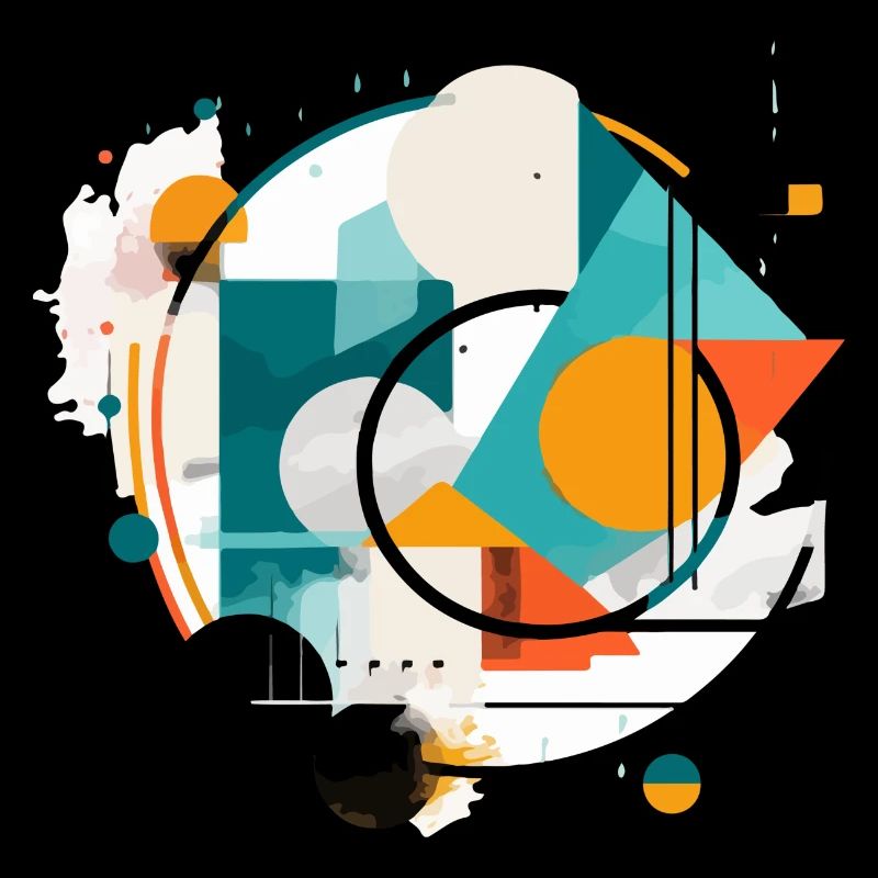 Abstract geometric design