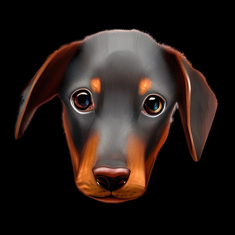 Dobermannwelpe Dobermann Hund Dobermanntrainer