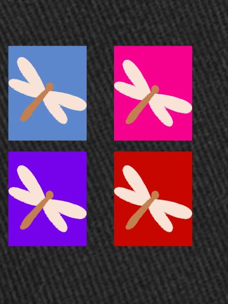 Papillon rétro