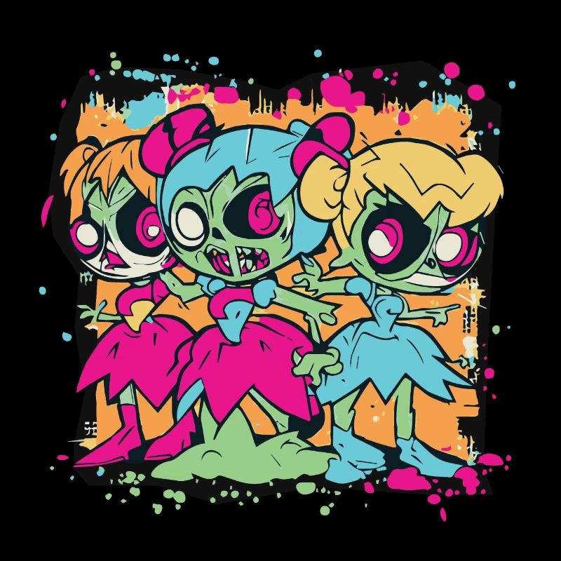 Style rétro 90s Cartoon Comic Hero