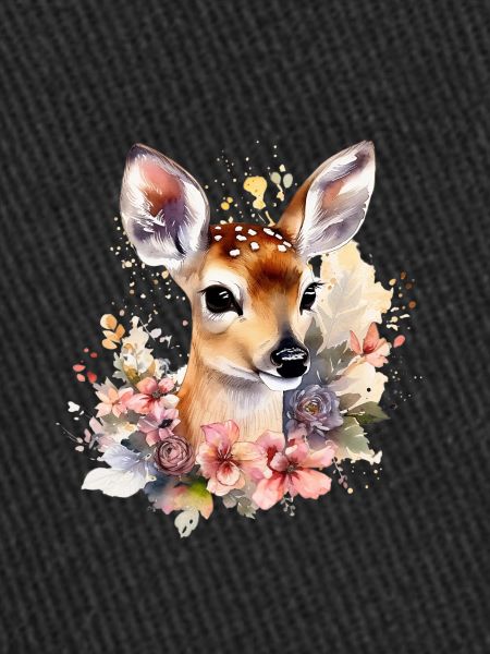 Cerf fleuri