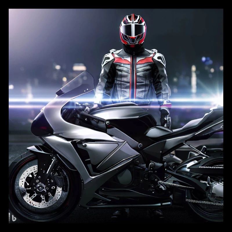 Motorcycle Digital Art