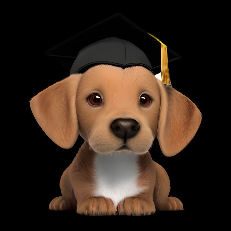 Bachelor Labrador Schulabschluss Hunde Studium