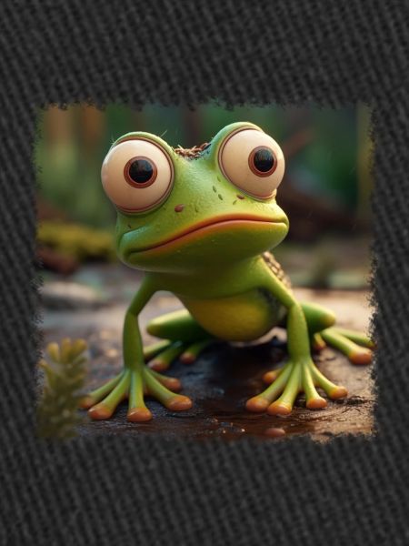 Mignonne grenouille