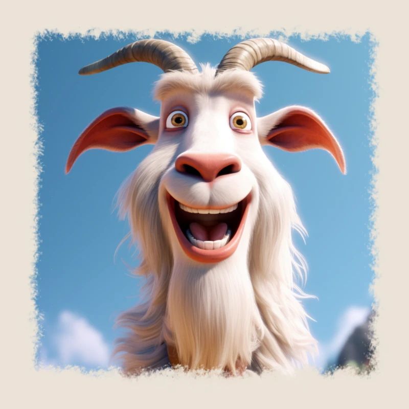 Coole Ziege