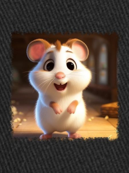 Cute hamster