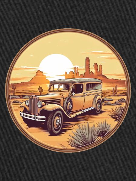 Oldtimer in the Desert