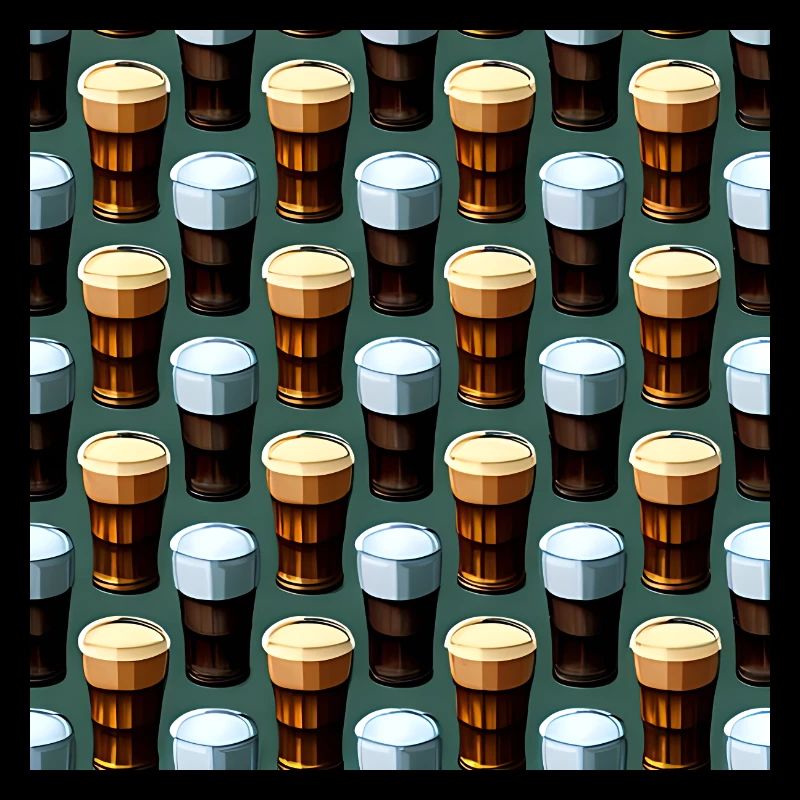 Beer Tankards Pattern
