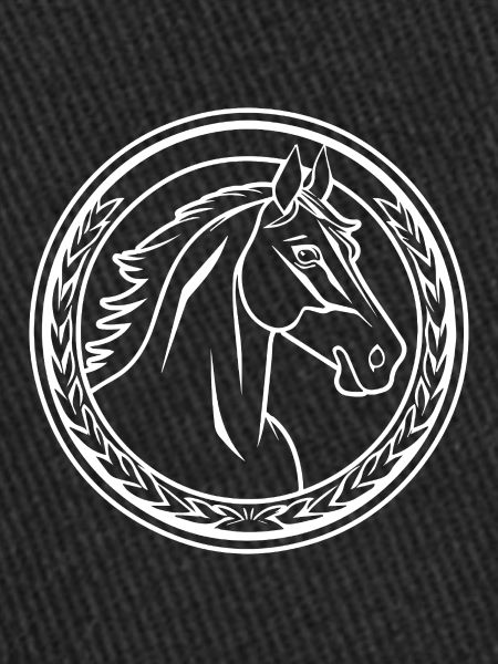 Poney tête de cheval