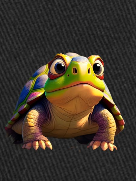 Tortoise no background