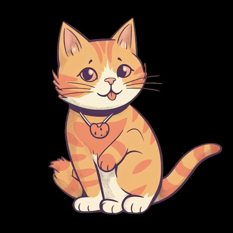 Design de chat « Purrfectly adorable »