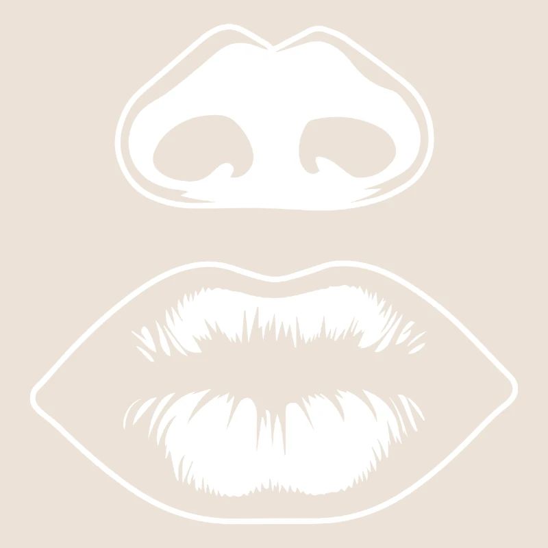 Lèvres, bouche, baisers lèvres