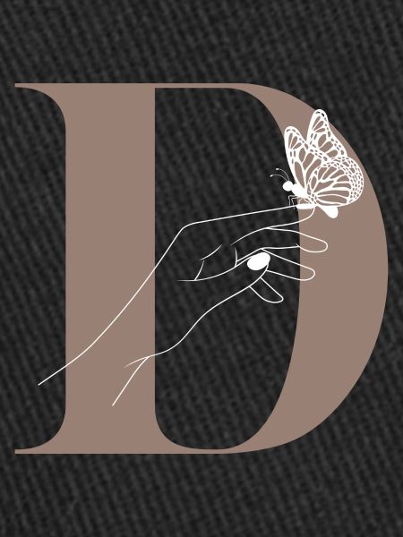 Magic butterfly letter