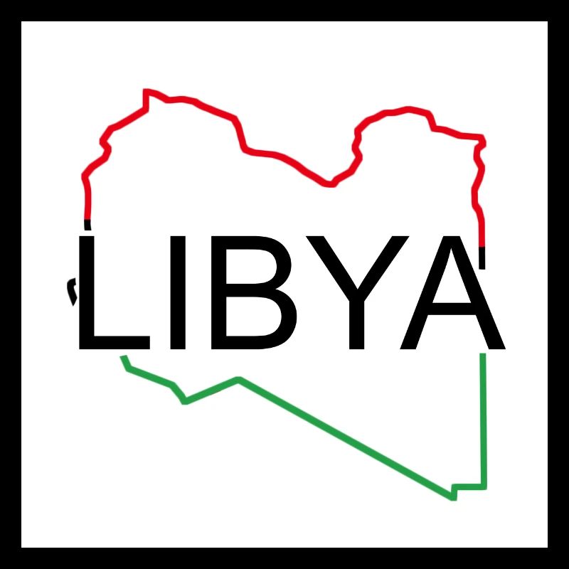 Carte de la Libye
