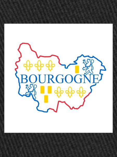 Map of Burgundy