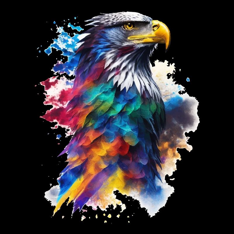 Aquarelle Adler