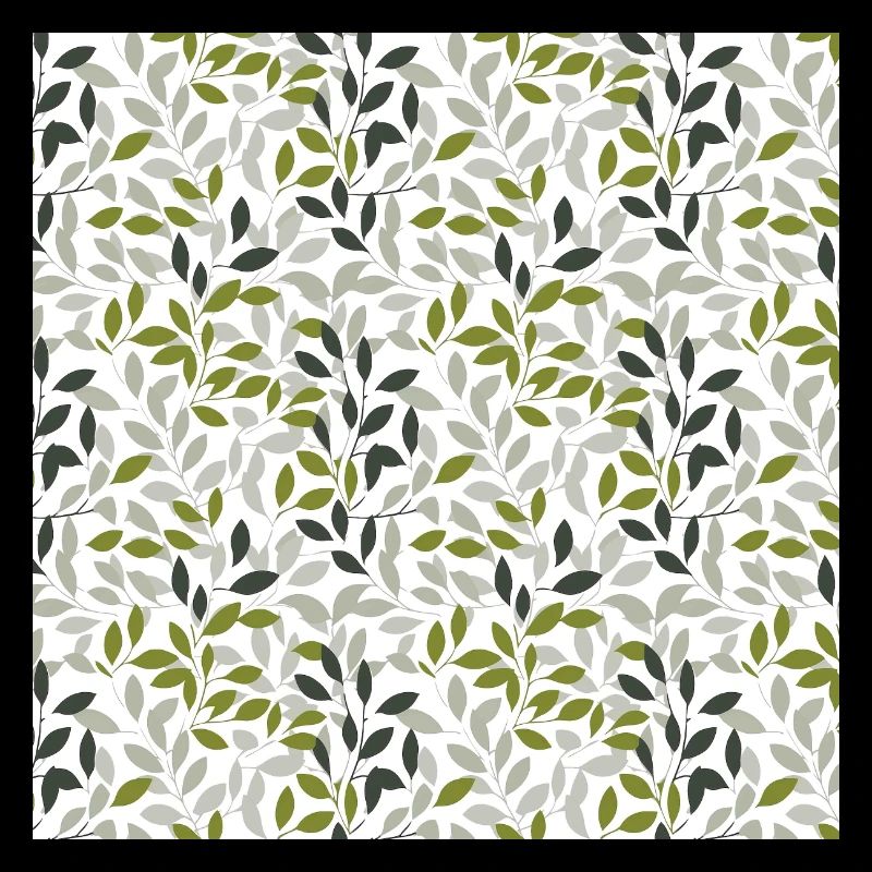 Leaves Seamless Pattern Leaf Foliage Nature Print