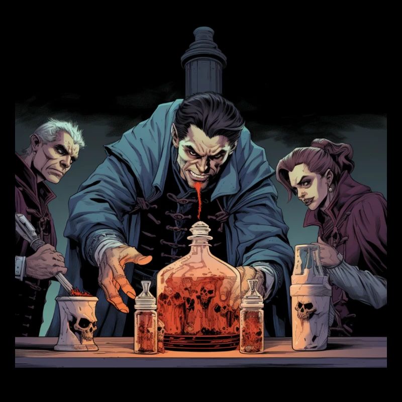 Comic style Vampire