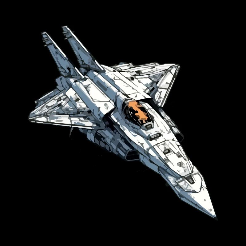 Wütendes Sturmflugzeug